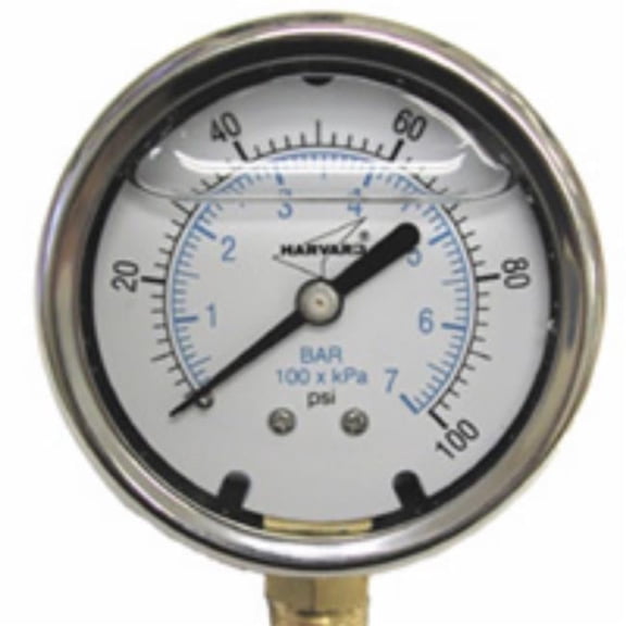 American Granby ILPG30025-4LNL Liquid Filled Pressure Gauge