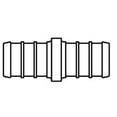 thumbnail image 1 of American Granby NLCBXC33 0.5 in. NL Pex Insert Coupling, 1 of 1