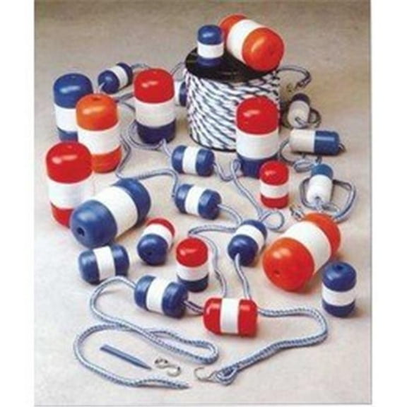 American Granby PR75-3 Twisted Strand Rope, Blue & White, 300 ft.