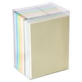thumbnail image 1 of American Greetings Pastel Blank Flat Panel Note Cards, 100-Count, Envelopes Included, 1 of 13