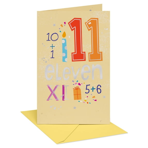 American Greetings 11th Birthday Card for Kids (Celebrate 11)