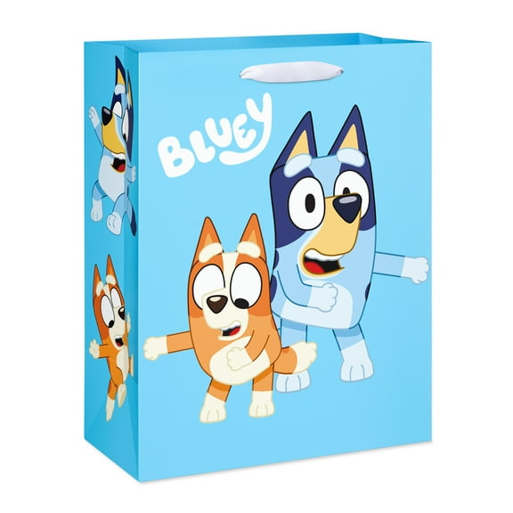 American Greetings 12.75" Large Bluey and Friends Gift Bag (1-Count)