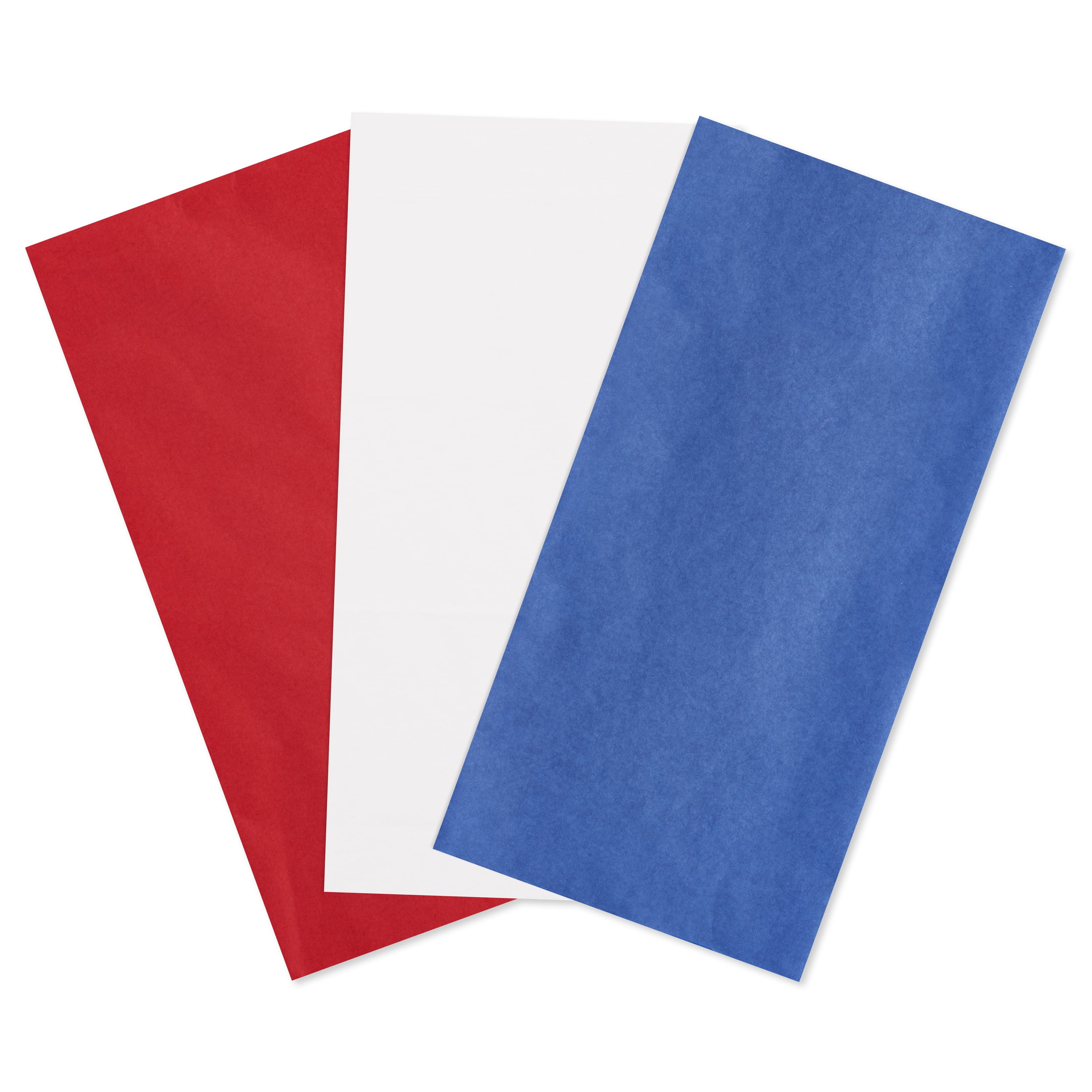 American Greetings 125 Sheet Bulk Red, White, and Blue Tissue