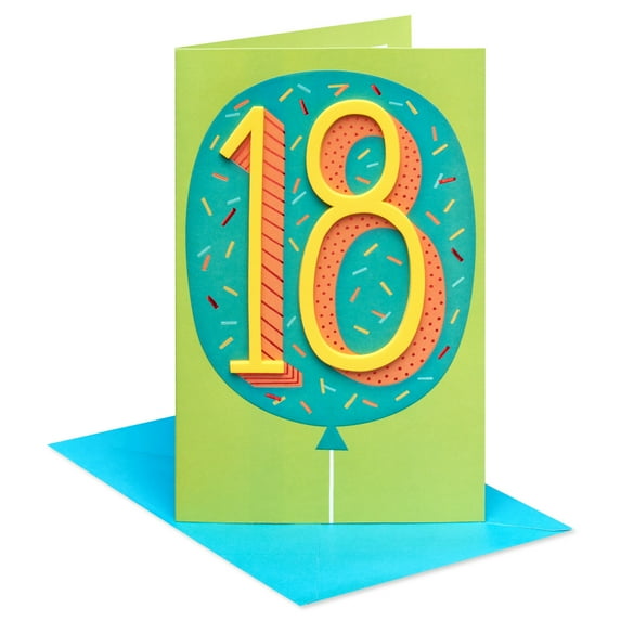 American Greetings 18th Birthday Card (You Can Be Anything)