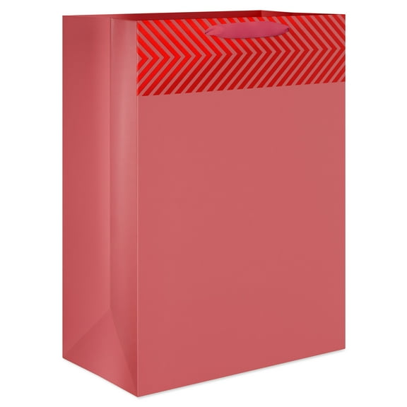 American Greetings 20 in. Red Jumbo Gift Bag (1-Count)