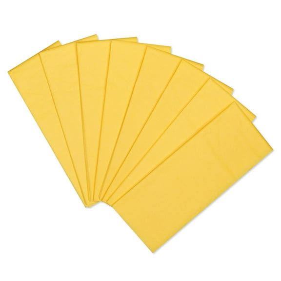 American Greetings 20 in. x 20 in. Yellow Tissue Paper (8-Sheets)