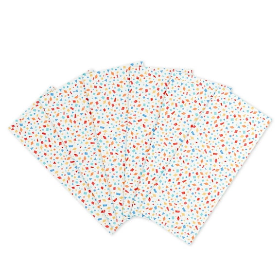 American Greetings 20 in. x 20 in. All Occasion Confetti Print Gift Wrap Tissue Paper for Birthdays, Graduation (6-Sheets)