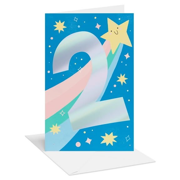 American Greetings 2nd Birthday Card for Baby (Twinkle Star)