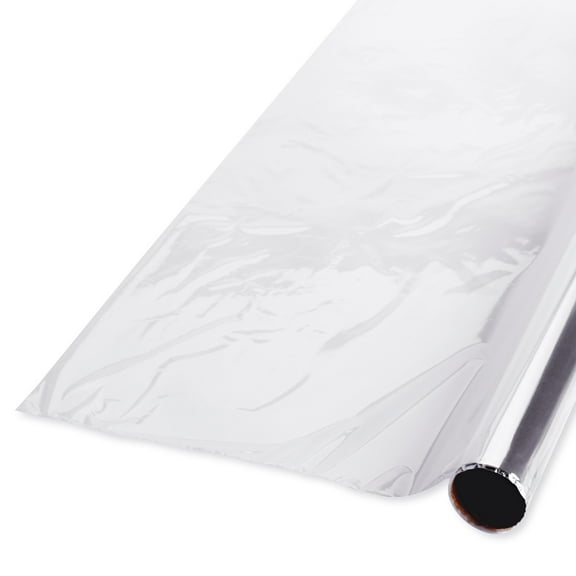 American Greetings 30 Sq. ft. Clear Cellophane Wrapping Paper for Christmas, Birthdays, All Occasions (120 in x 30 in., 1-Roll)