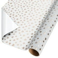 thumbnail image 1 of American Greetings 30 in. Wedding or Engagement Foil Wrapping Paper, Hearts (1-Roll, 15 Sq. ft.), 1 of 5