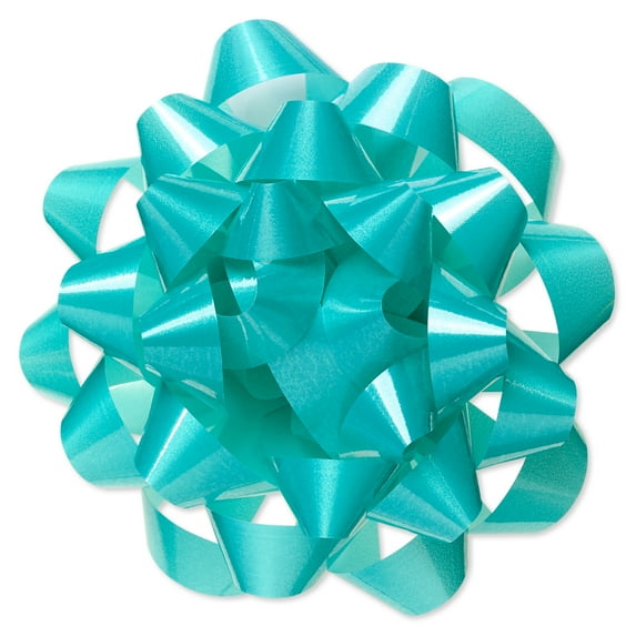 American Greetings 4.25 in. Royal Blue Gift Bow (1-Count)