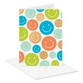 American Greetings All Occasion Blank Cards, Blue, Orange, Green (10 ...