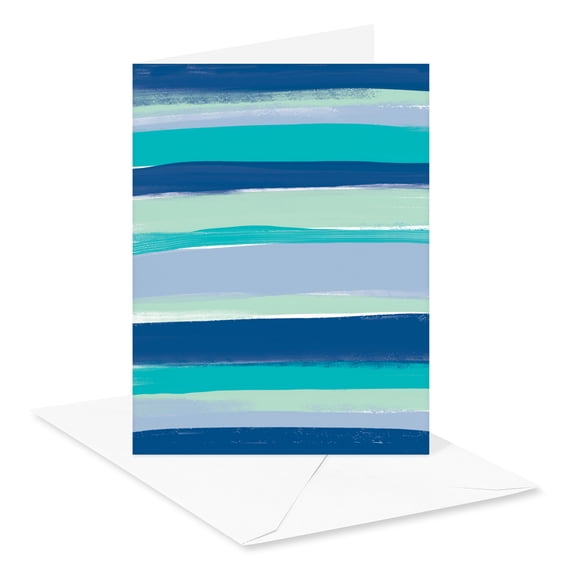 American Greetings All Occasion Blank Cards with Storage Box, Blue ...