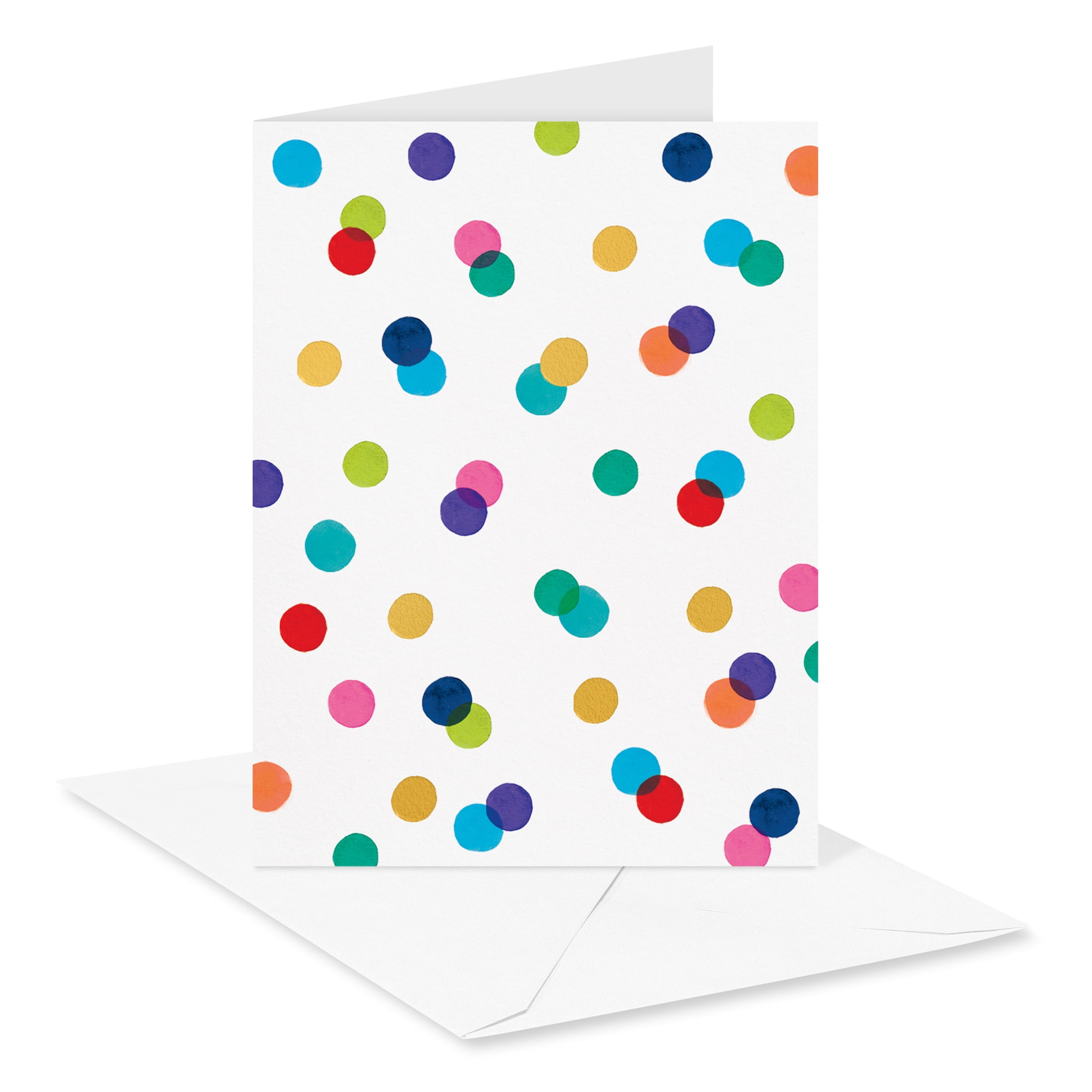 American Greetings All Occasion Blank Cards, Polka Dots (10-Count ...