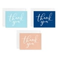 thumbnail image 1 of American Greetings Thank You Stationery Multi-pack, Script (3-Designs, 30-Count), 1 of 4