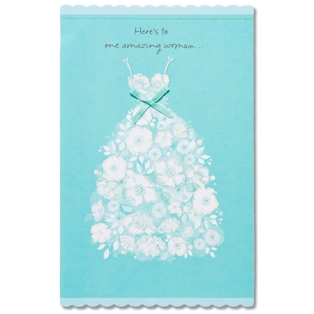 American Greetings Amazing Woman Bridal Shower Card
