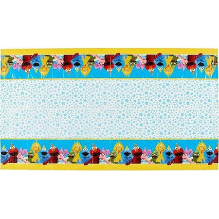 American Greetings Amscan 571672 Table Cover | Sesame Street® Collection | Party Accessory 36 sq. ft
