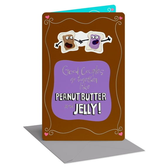 American Greetings Funny Anniversary Card (PB and Jelly)