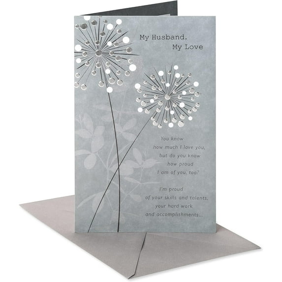 American Greetings Anniversary Card for Husband (Proud of the Man You Are)