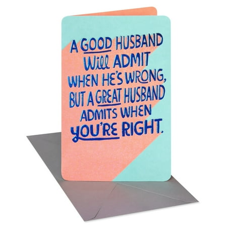 American Greetings Anniversary Card for Husband (The Greatest Husband)