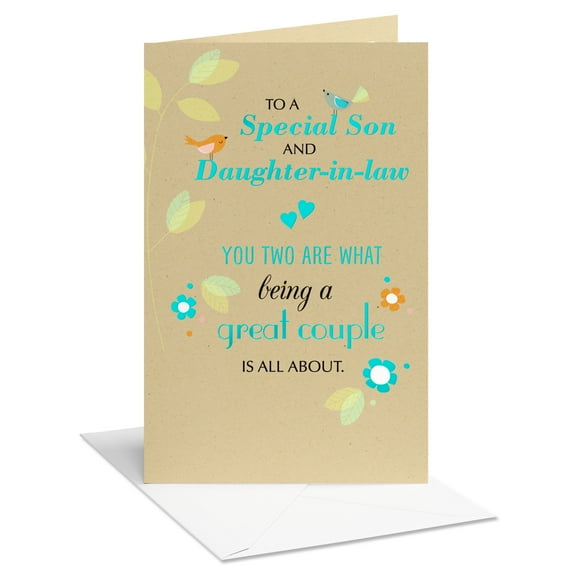 American Greetings Anniversary Card for Son and Daughter-in-Law (Great Couple)