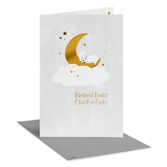 American Greetings Baby Blessing Card (Blessed Baby, Child of God)