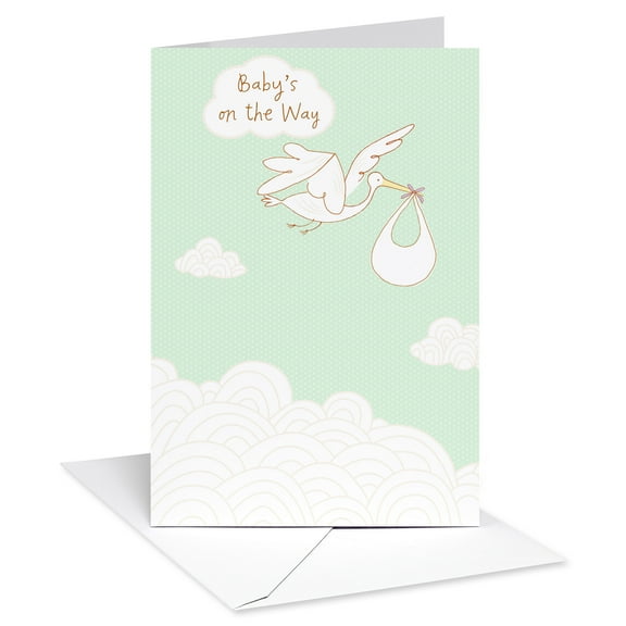 American Greetings Baby Shower Card (Babys on the Way)