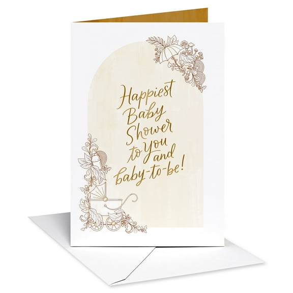 American Greetings Baby Shower Card (Happiest Wishes)