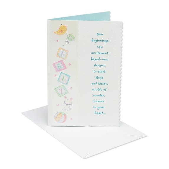 American Greetings Baby Shower Card (Warm Wishes)