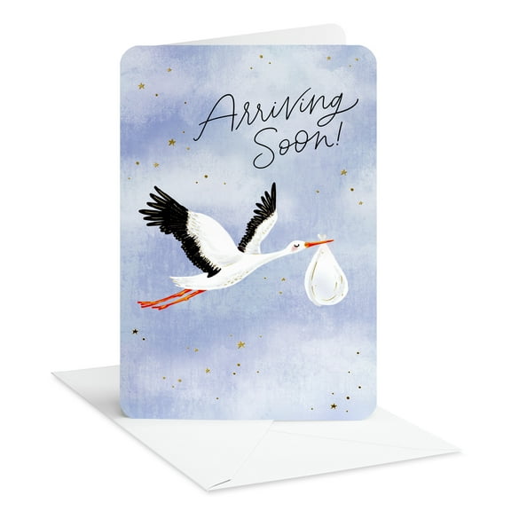 American Greetings Baby Shower Card for Boy (Arriving Soon!)