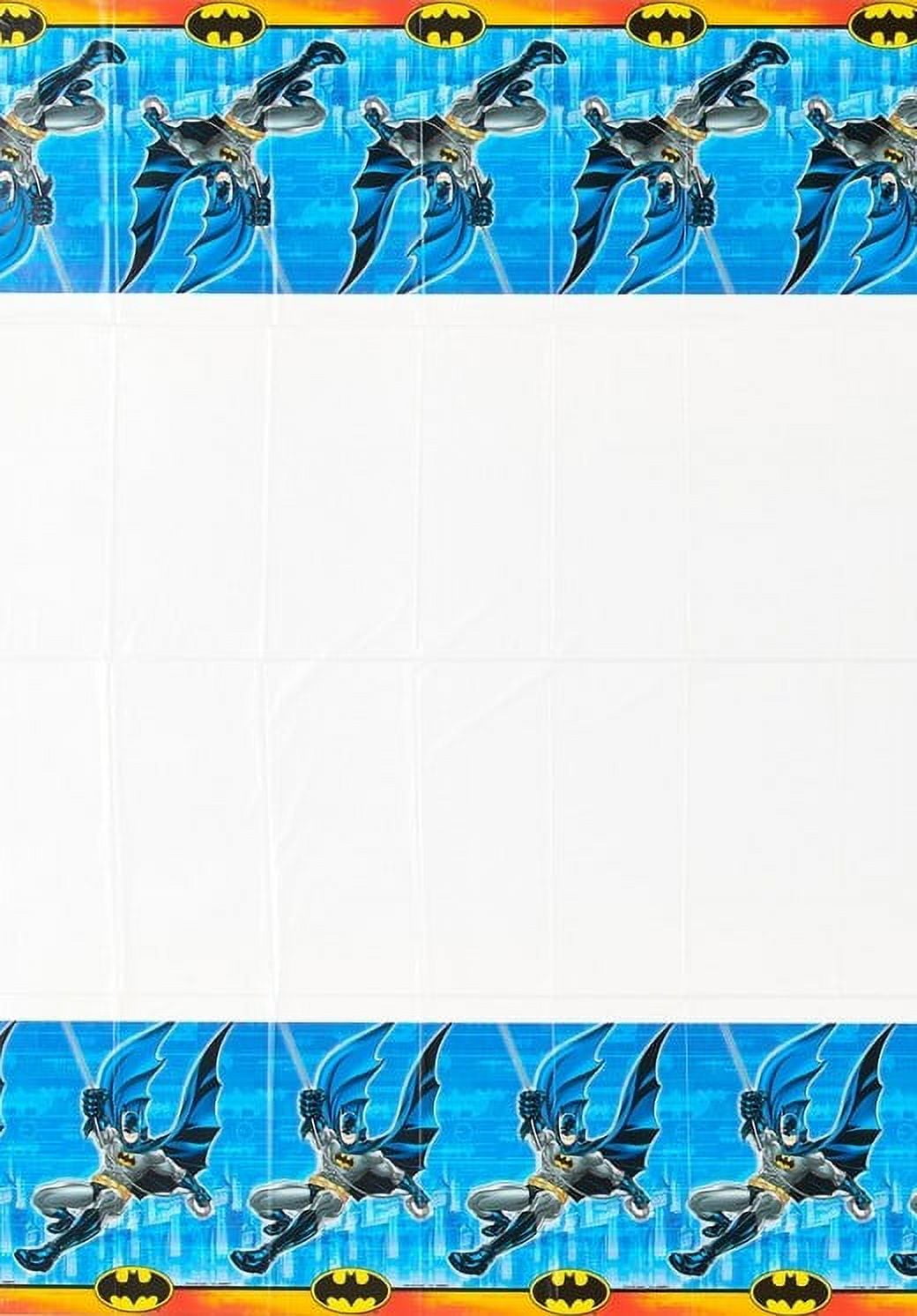 American Greetings Batman Party Supplies, Plastic Table Cover, 54" x 96"