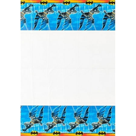 American Greetings Batman Party Supplies, Plastic Table Cover, 54" x 96"
