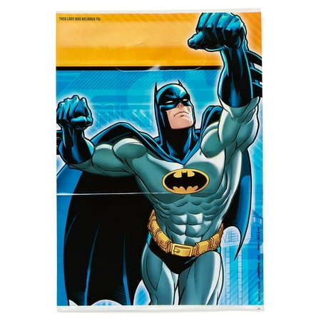 American Greetings Batman Party Supplies Plastic Treat Bags, 8-Count