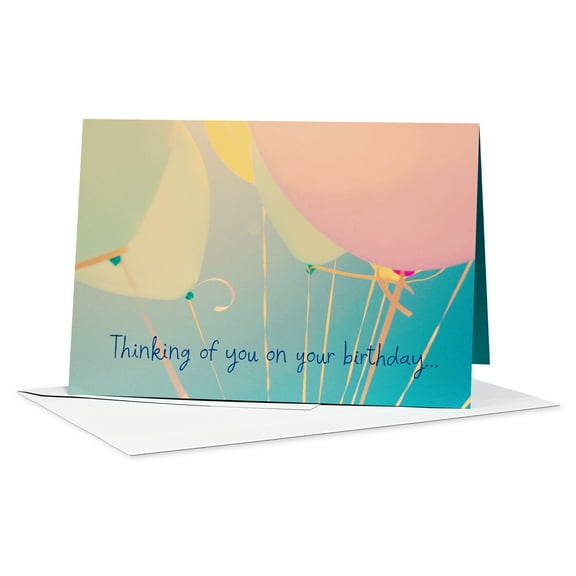 American Greetings Birthday Card (Bunch of Balloons)