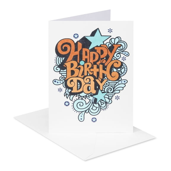 American Greetings Birthday Card (Joyful Wishes)