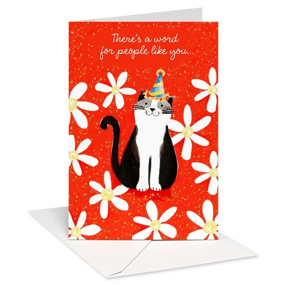 American Greetings Birthday Card (Purr-fect Celebration)