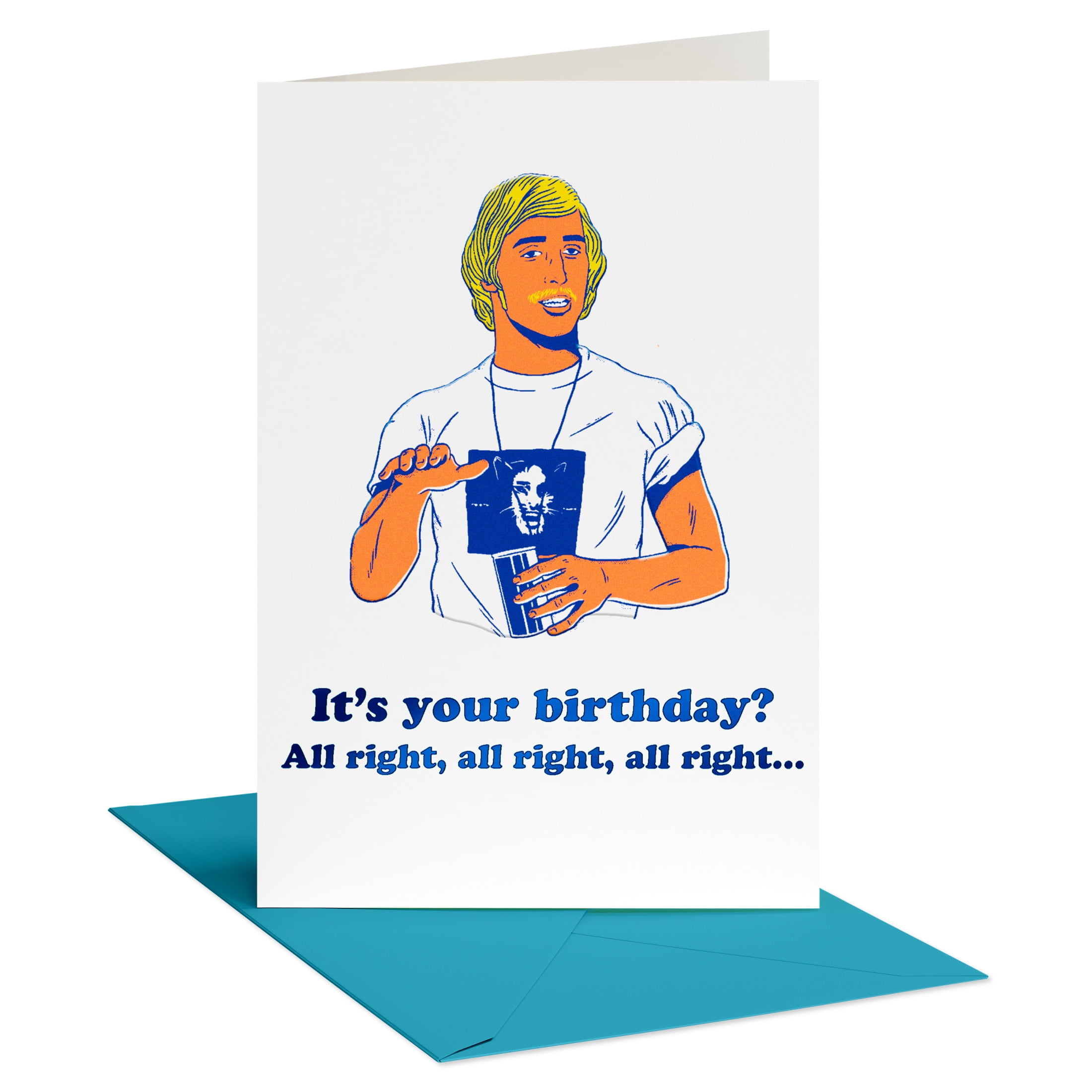American Greetings Funny Birthday Card for Anyone (All Right)