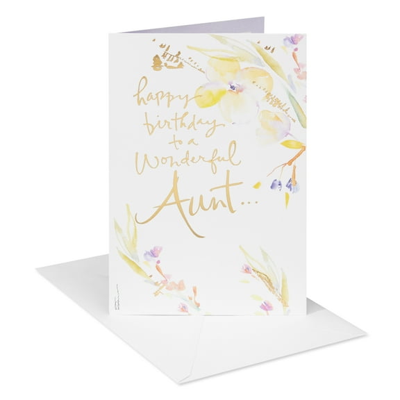 American Greetings Birthday Card for Aunt (Wonderful Aunt)