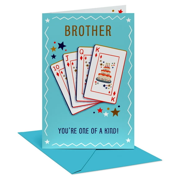 American Greetings Birthday Card for Brother (You're One of a Kind)