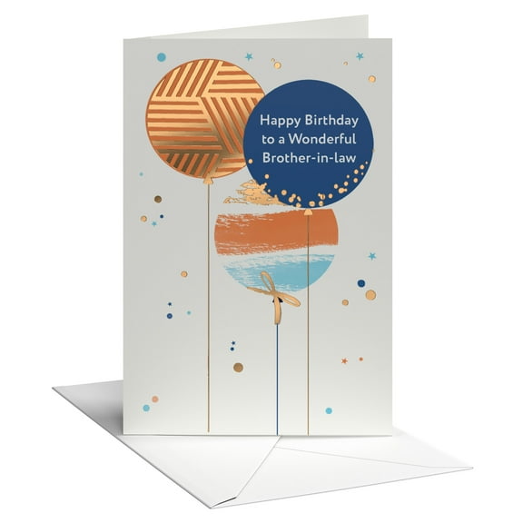American Greetings Birthday Card for Brother-in-Law (All Year Long)