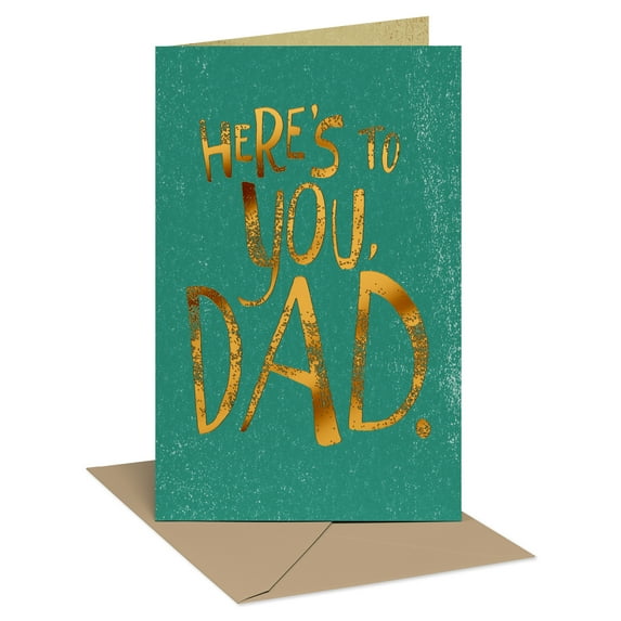 American Greetings Birthday Card for Dad (Here’s to You)