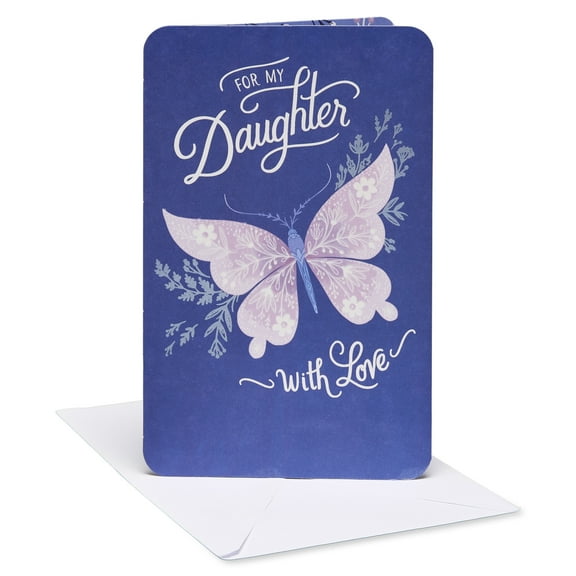 American Greetings Birthday Card for Daughter (Butterfly Love)