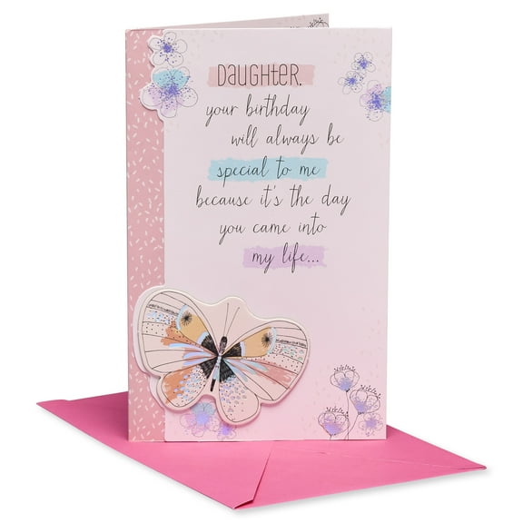 American Greetings Birthday Card for Daughter (Cherished Moments)