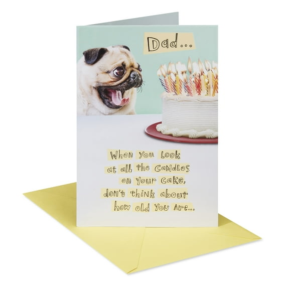 American Greetings Funny Birthday Card for Dad (Candle Humor)