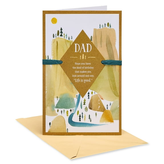 American Greetings Birthday Card for Dad (Life Is Good)