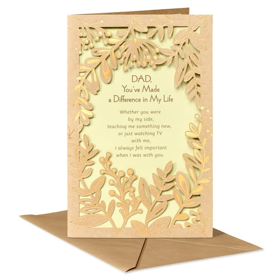 American Greetings Birthday Card for Dad (Made a Difference)