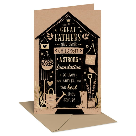 American Greetings Birthday Card for Dad (Strong Foundation)