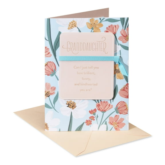 American Greetings Birthday Card for Granddaughter (Brilliant and Kindhearted)