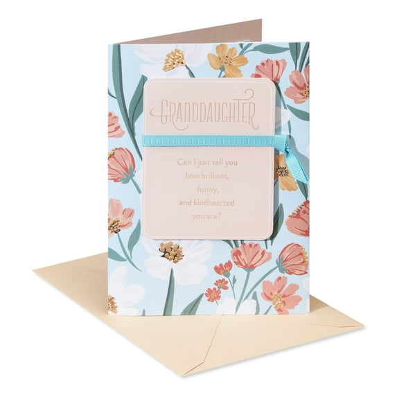 American Greetings Birthday Card for Granddaughter (Brilliant and Kindhearted)