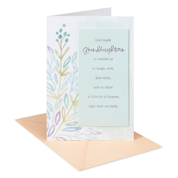 American Greetings Birthday Card for Granddaughter (Heavenly Blessing)